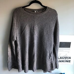 Lucky Brand luxe sweater with sequin threads